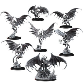 DEMONS OF EXCESS HARPYS AND VALKYRIES