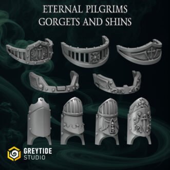 ETERNAL PILGRIMS TERMI BIG GORGETS AND SHINS DECORATION