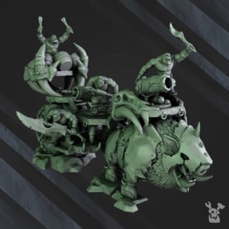 GREEN PORKAZ HORDE BIG PORKAZ CARTA