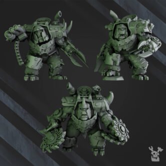 GREEN PORKAZ HORDE HEAVY STRIKERZ POSSE