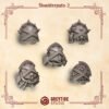 CRIMSON LORDS SHOULDER PADS V2