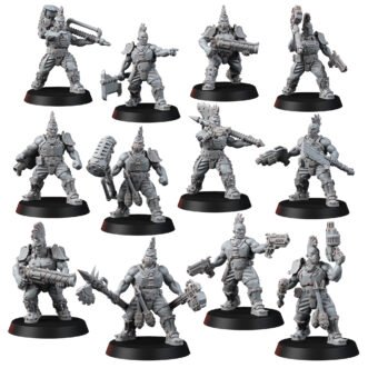 LESHFORGED GANG THE MUSCULARS