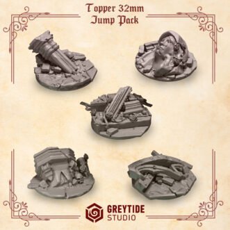 CRIMSON LORDS TOPPERS 32MM JETPACK