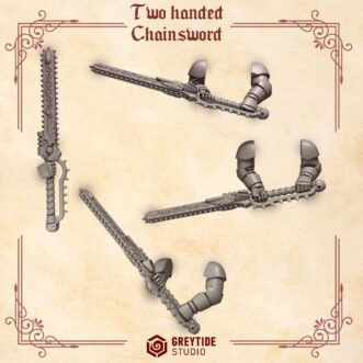 CRIMSON LORDS TWO HANDED CHAINSWORDS