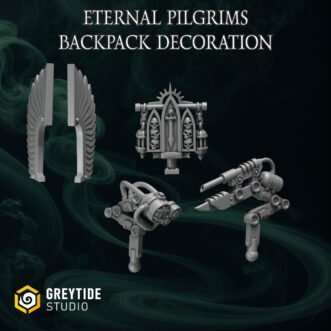 ETERNAL PILGRIMS TERMI BACKPACK DECORATIONS