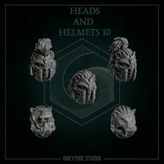 ETERNAL PILGRIMS HEADS AND HELMETS V10