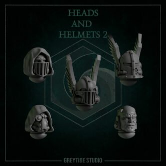 ETERNAL PILGRIMS HEADS AND HELMETS V2