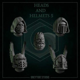 ETERNAL PILGRIMS HEADS AND HELMETS V5