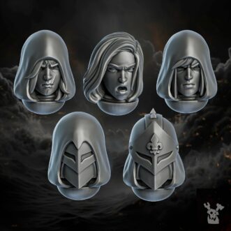 ORDER OF REPENTANCE SISTERS OF MINOR GUILT HEADS SET