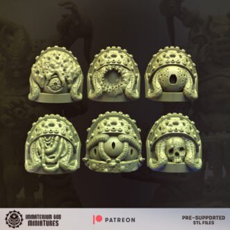 SONS OF DECAY WARRIORS SHOULDERPADS (6U)