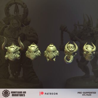 SONS OF DECAY ANNIHILATORS HEADS (5U)