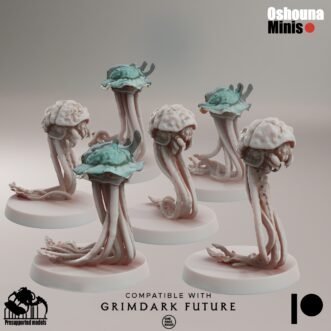 DEEP HIVE JELLYFISHES AND PARASITE (6U)