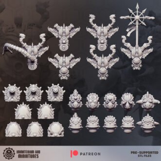 DESERT SCAVENGERS HEAVY SHOOTERS BITS SET (19U)