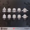 DESERT SCAVENGERS HEAVY SHOOTERS HEADS (5U)
