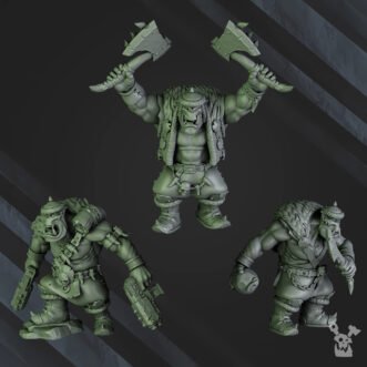 GREEN PORKAZ HORDE PORKAZ BOYZ