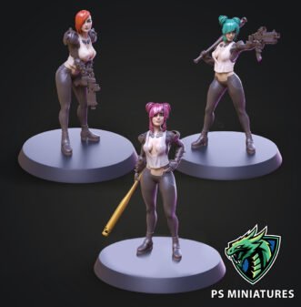 CYBERPUNK SCRAPPER GIRL BUNDLE