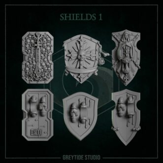 ETERNAL PILGRIMS SHIELDS V1 (LEFT)