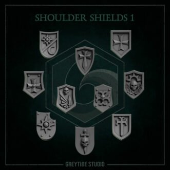 ETERNAL PILGRIMS SHOULDER SHIELDS DECORATION V1
