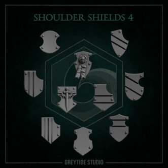 ETERNAL PILGRIMS SHOULDER SHIELDS DECORATION V4