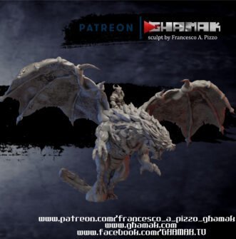 DAEMONS OF HELL DRAGON TIEFLING