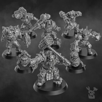 ORCS HEAD CRACKAZ MOB