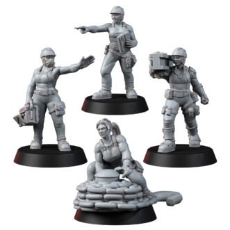 STACK CITY FEMALE INDUSTRIAL WORKERS KIT