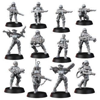 FEMALE CORPS GUARDBABE INFANTRY V1