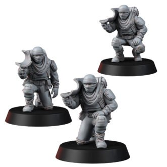 SANDSHROUD BATTALION GUNNERS MISSILE LAUNCHER