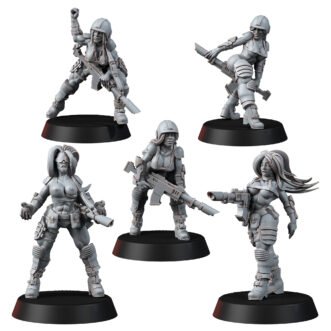 FEMALE CORPS GUARDBABES