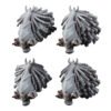 SPACE ELF VENOMOUS VIPERS HEADS WITH HELMET