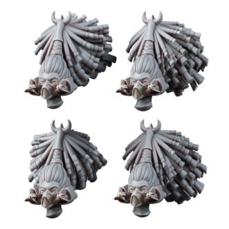 SPACE ELF VENOMOUS VIPERS HEADS WITH MASK