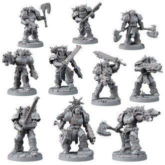 HERETIC KNIGHTS TRAITOR MILITUM MELEE
