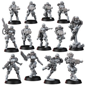 VALKYRIE DROP SQUAD (PIN-UP)