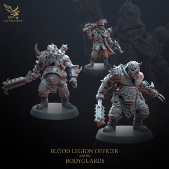 CHAOS BLOOD LEGION OFFICER AND HIS BODYGUARD