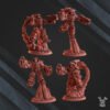 FIRE LIZARDS DRAGON ARMOR JETPACK SQUAD