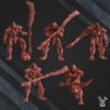 ROBOT LEGION COMMAND SQUAD LYCHGUARDS WITH WARSCYTHE