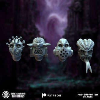 CIT OF PAIN SURGEON RAVAGERS HEADS (4U)