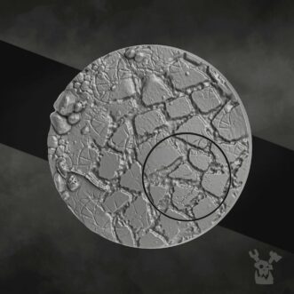 BASES FLAT STONE 60MM