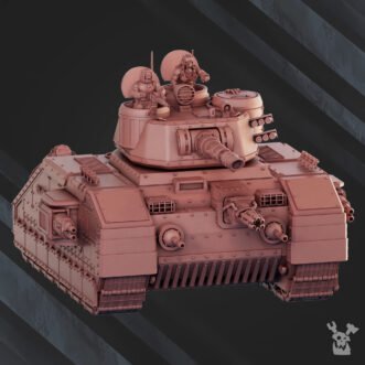 FROSTBORN DIVISION SNOWSTORM BATTLE TANK S77