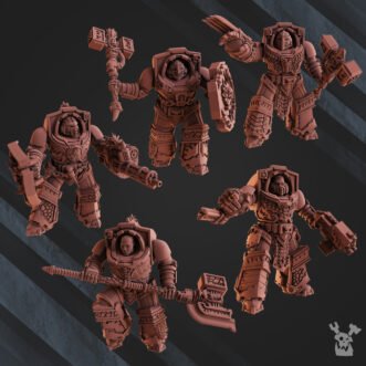 FIRE LIZARDS VOLCANO ARMOR SQUAD