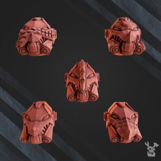 FIRE LIZARDS VOLCANO HEAD SET