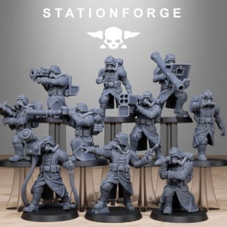 GRIM GUARD ROCKETEERS