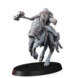 DEATH DIVISION CAVALRY SERGEANT WITH POWER WEAPON