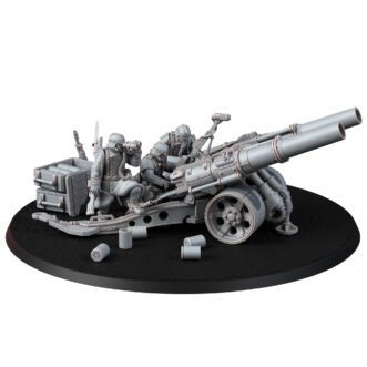 DEATH DIVISION SIEGE CANNON WITH CREW