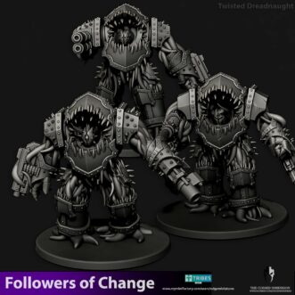 FOLLOWERS OF CHAOS TWISTED DREADNAUGHTS