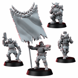 TWISTED HORDE COMMAND SQUAD