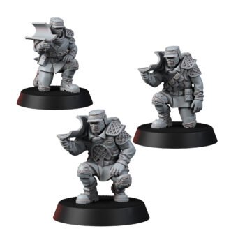 SUNSCORCH REGIMENT GUNNERS MISSILE LAUNCHER