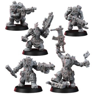 ORK MAD RIDERS YOOFS WITH SHOOTAHS T1