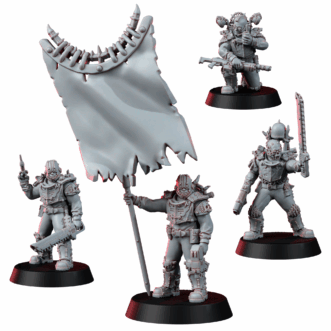 SHATTERED LEGION COMMAND SQUAD