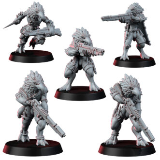 SKYBORN SCAVENGERS RANGED PATROL WITH RIFLE